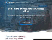 Tablet Screenshot of getgameplan.com